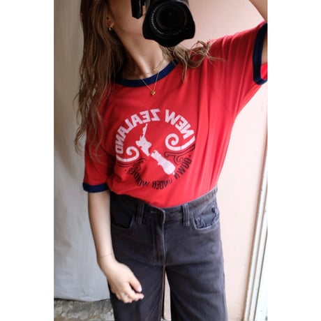 red ringer T-shirt