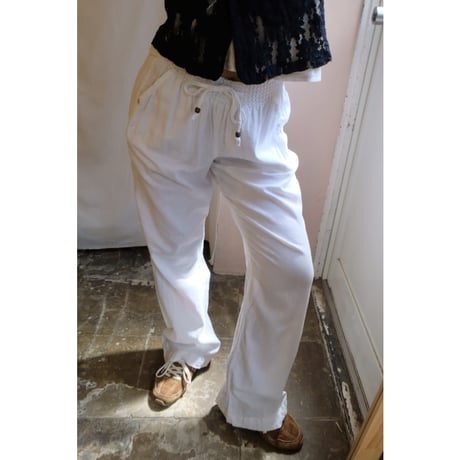 white pants