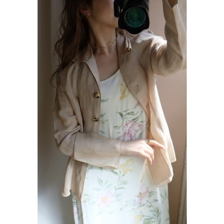 beige jacket