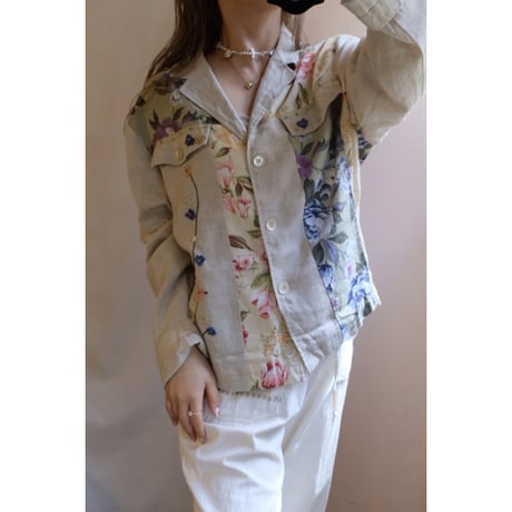 colorful flower jacket