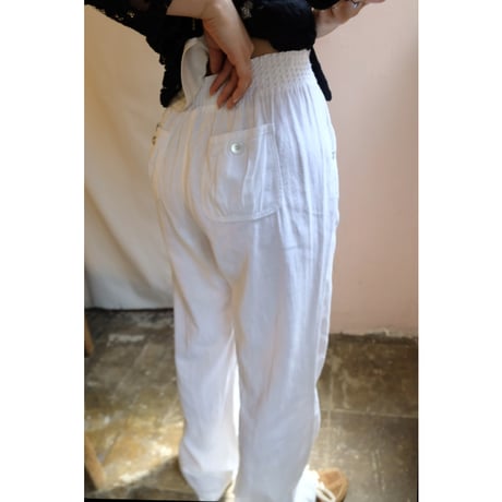 white pants
