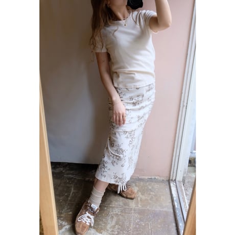 ivory rose skirt