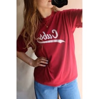 vintage red T-shirt