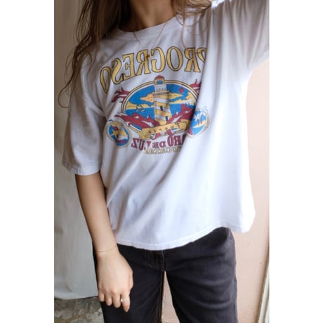 white design T-shirt