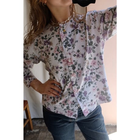 flower cardigan