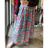 colorful flower  skirt