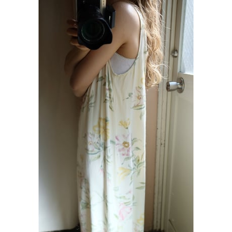 white flower one-piece