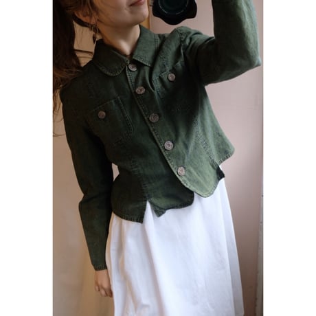 green jacket