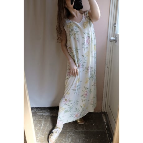 white flower one-piece