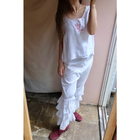 cross-stitch tank top