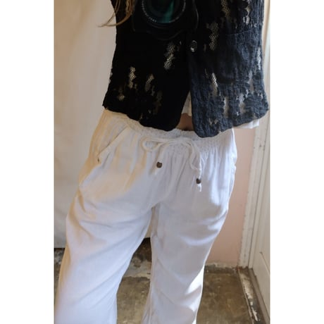 white pants