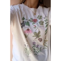 flower print T-shirt