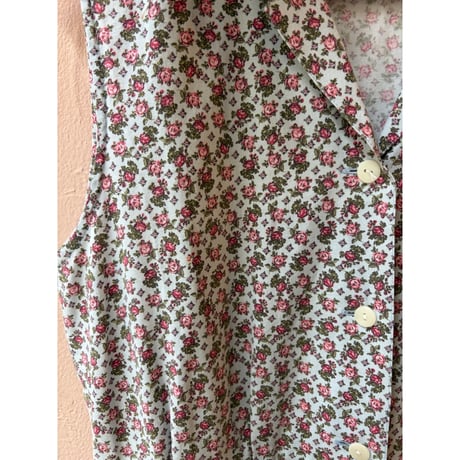 light blue rose one-piece