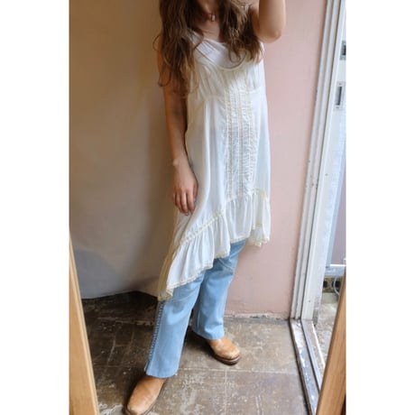 ivory tunic one-piece