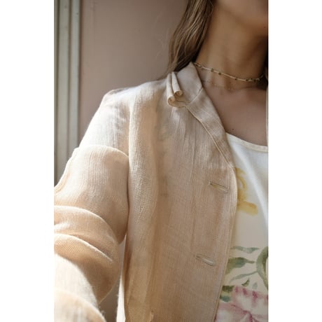 beige jacket