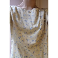 soft yellow flower one-piece