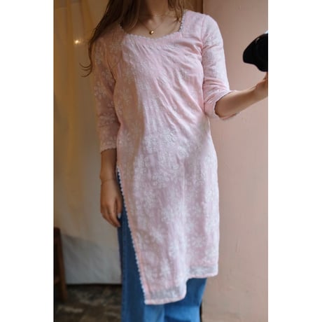 milky pink one-piece