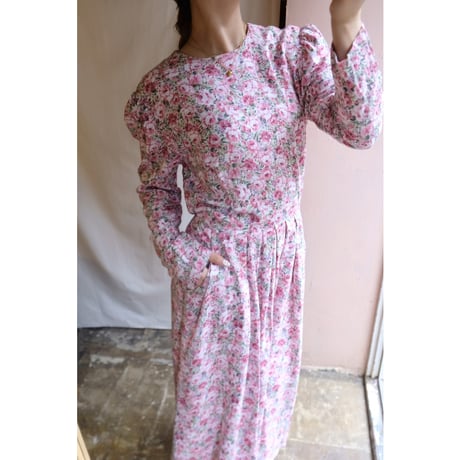 pink rose one-piece