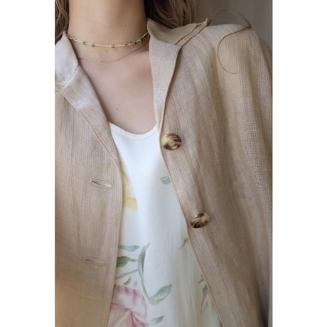 beige jacket