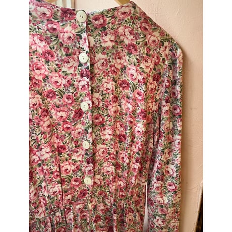 pink rose one-piece