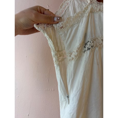 white lace camisole