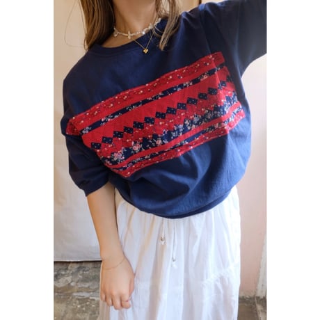 vintage patchwork T-shirt