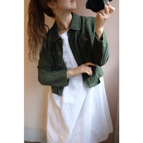 green jacket