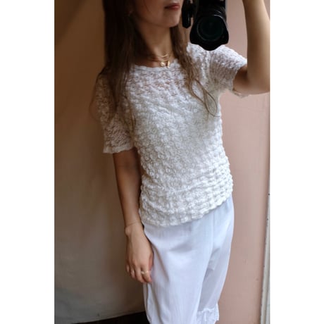 lace popcorn tops