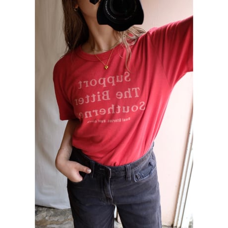 red logo T-shirt