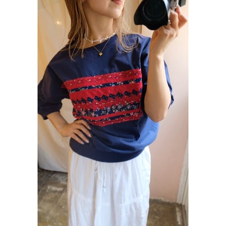 vintage patchwork T-shirt