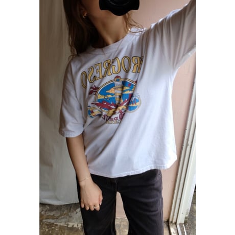 white design T-shirt