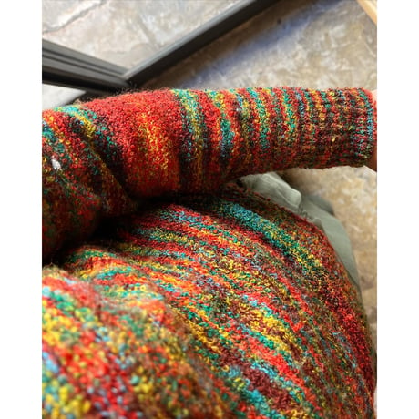 rainbow knit