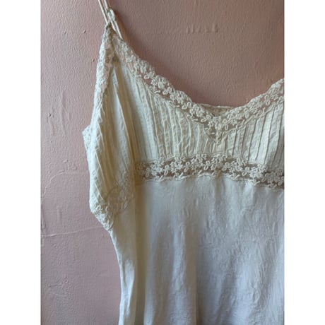 white lace camisole
