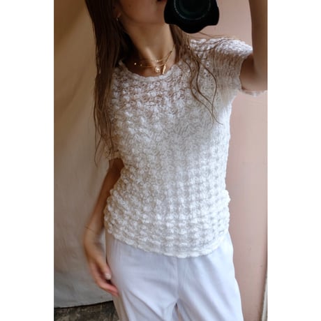 lace popcorn tops