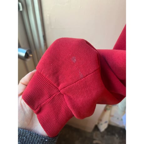 vintage red cat sweat