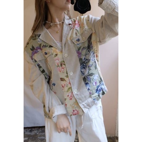 colorful flower jacket
