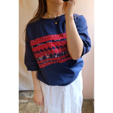 vintage patchwork T-shirt