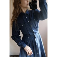 denim one-piece