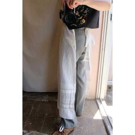 vintage white apron