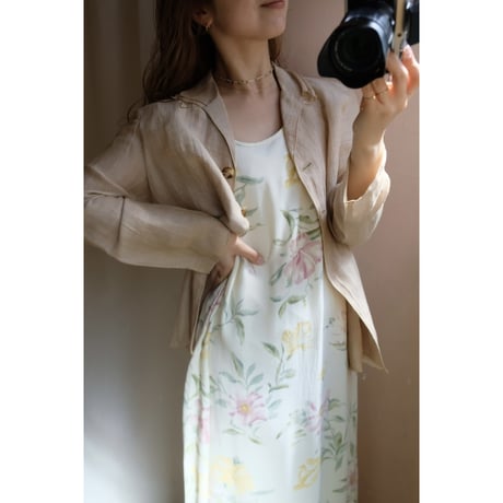 beige jacket