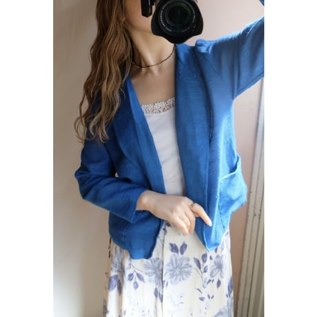 blue jacket