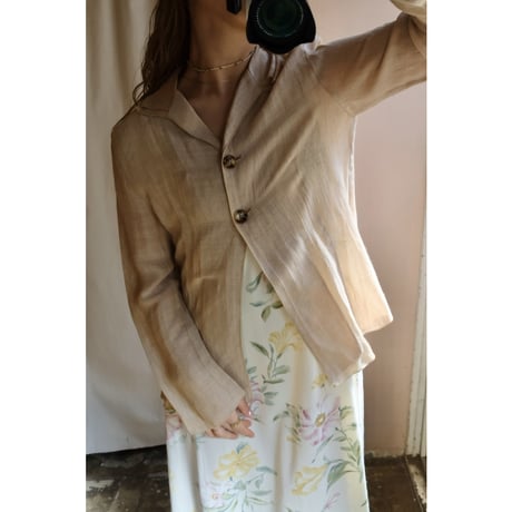 beige jacket