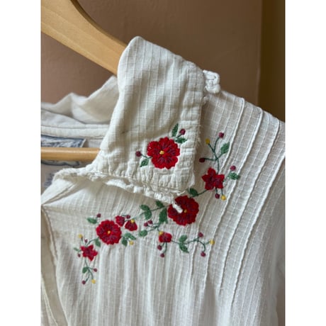 white flower one-piece