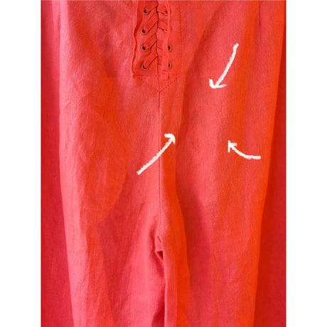 orange marine pants