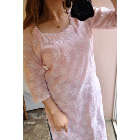 milky pink one-piece