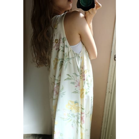white flower one-piece