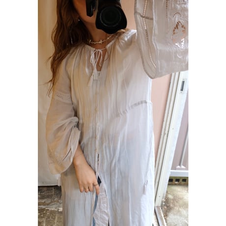 white embroidery one-piece