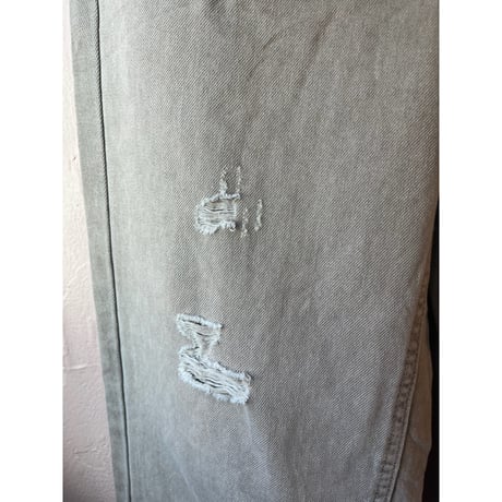 ivory denim pants