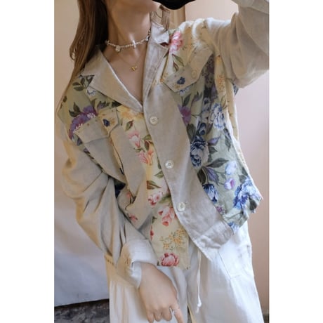colorful flower jacket