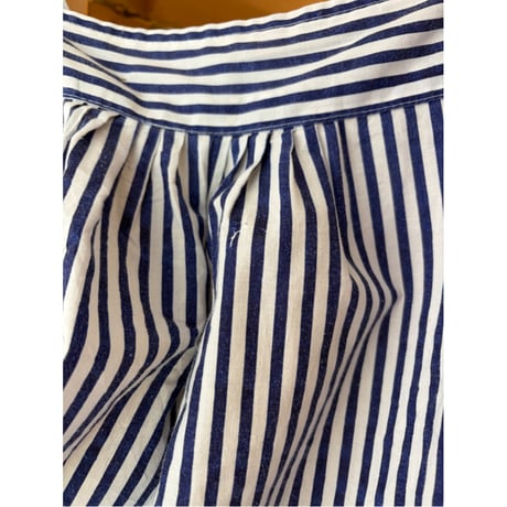 blue stripe one-piece